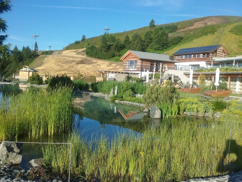 Blick von unten Mountain Resort Feuerberg