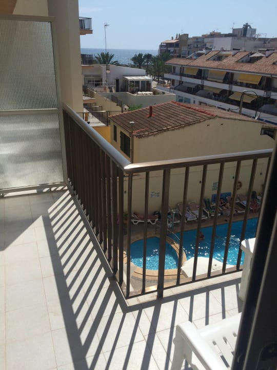 Aussicht vom Balkon Hotel Las Arenas