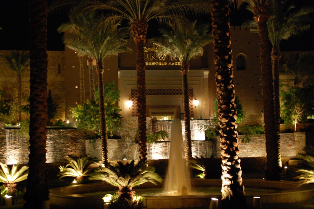 "Waterworld" schon am Eingang Grand Waterworld Makadi & Family Star Makadi