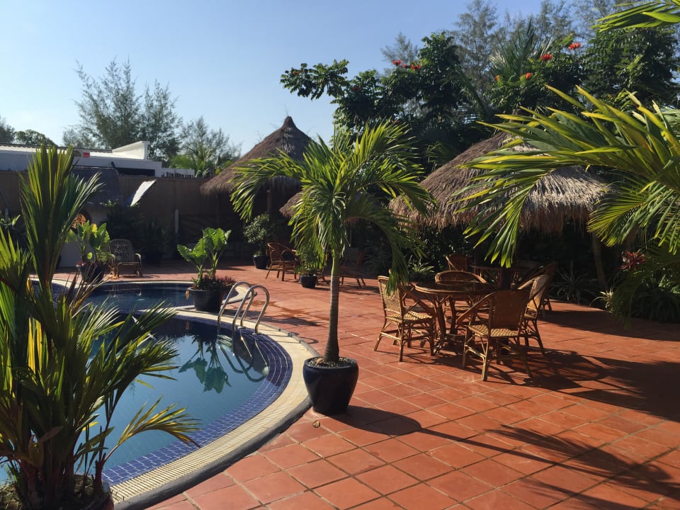 Pool Bereich  Hotel The Secret Garden at Otres Beach