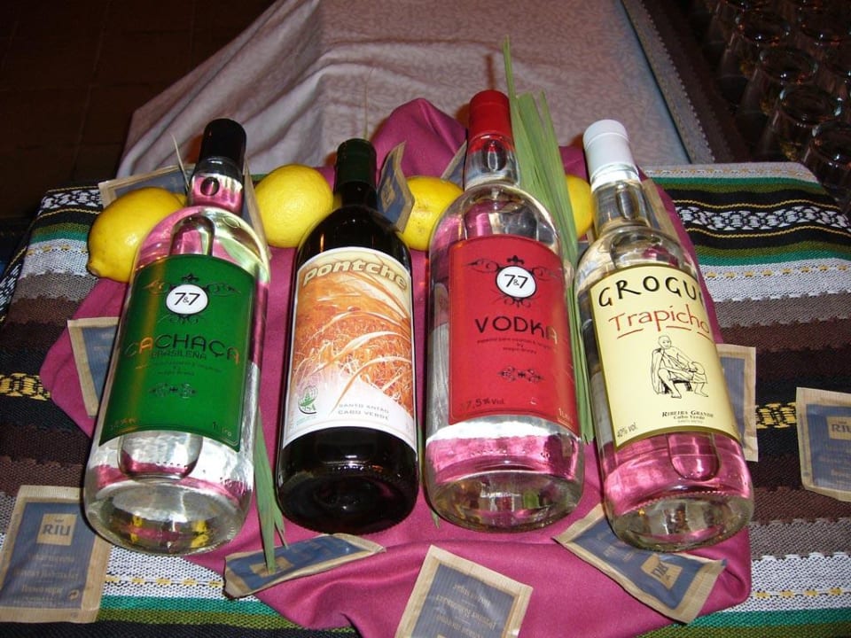 Die Zutaten für den Caipi Hotel Riu Funana