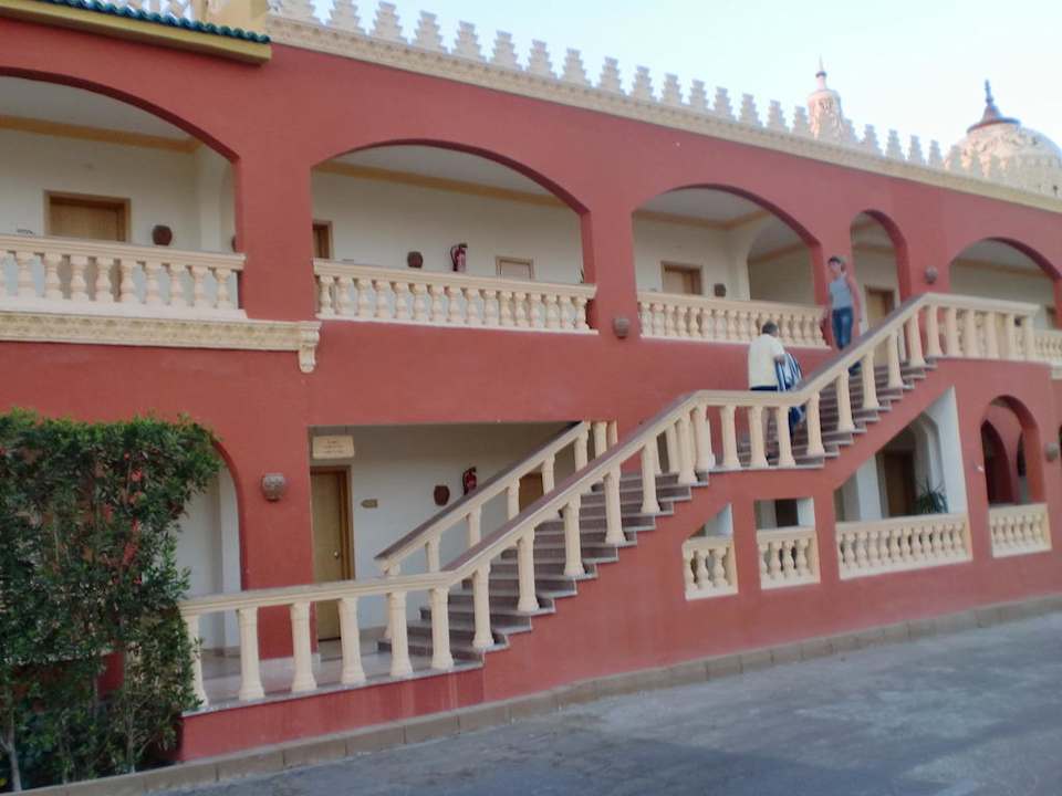 Rückseite vom 800er Block Pickalbatros Alf Leila Wa Leila Resort - Neverland Hurghada