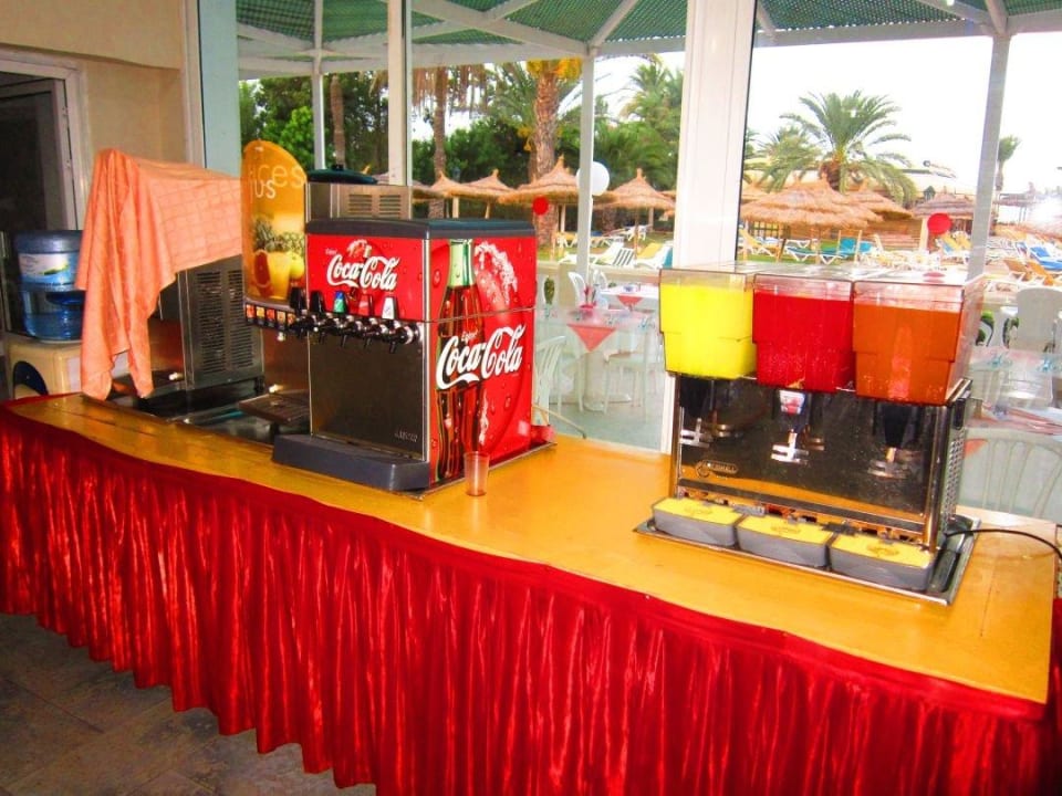 Getränkeautomaten, waren leider oft kaputt Houda Golf & Beach Club