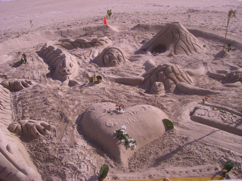 Kunst am Strand Hipotels Flamenco