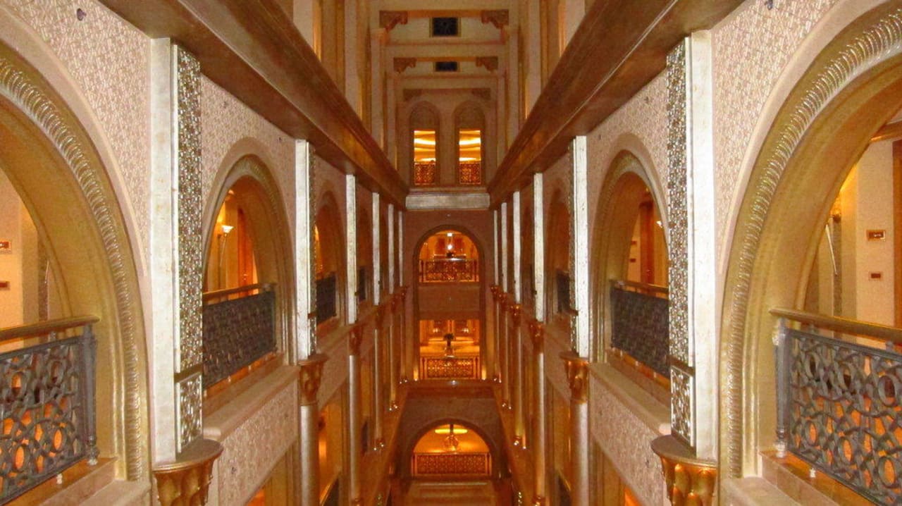 Zimmerkorridor Emirates Palace Mandarin Oriental