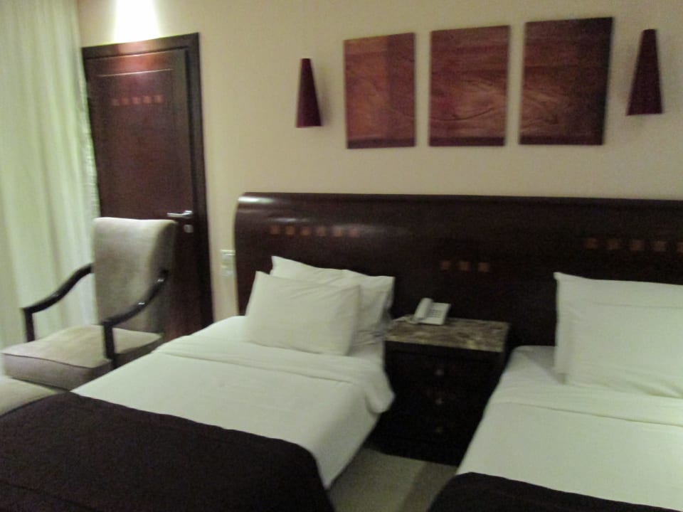 Zimmertyp 1. Die Betten kann man zusammenstossen. Shams Prestige Abu Soma-Adults Only