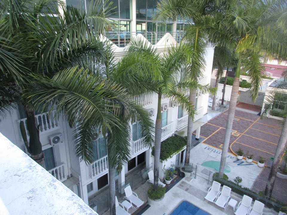 Ausblick Hotel Manantial Melgar
