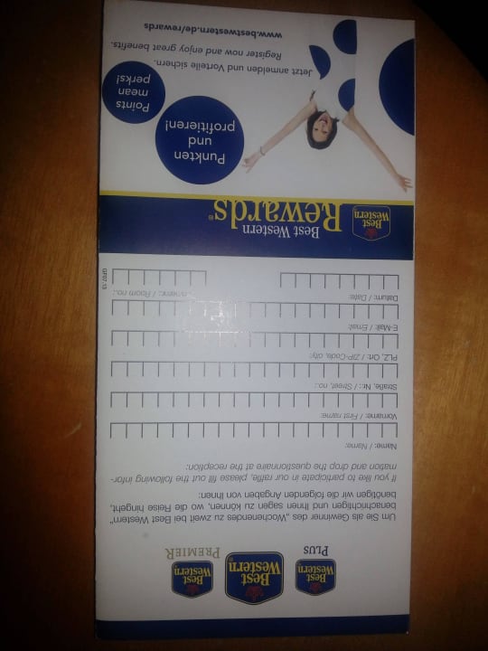 Bewertung vom Hotel selbst Best Western Plus Palatin Kongresshotel