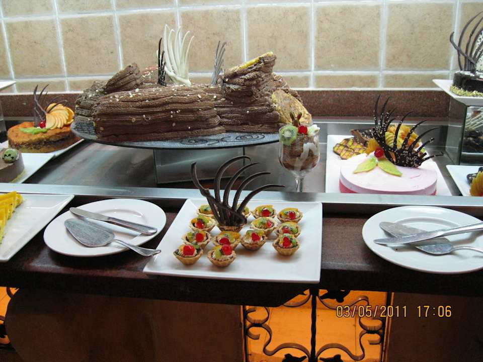 Teil vom Büffet Pickalbatros Alf Leila Wa Leila Resort - Neverland Hurghada