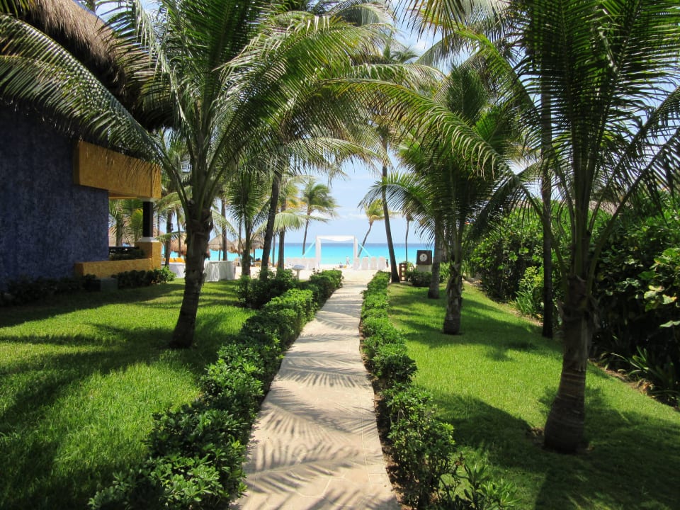 Unser Weg zum Strand Iberostar Waves Tucan