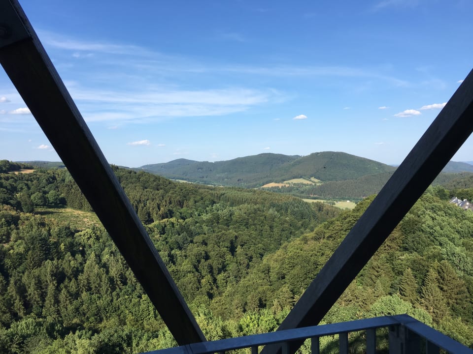 Ausblick Oversum Vital Resort Winterberg