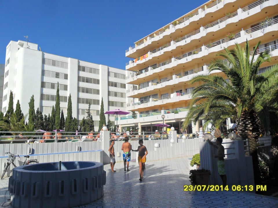 Eingangbereich Bei Juan Playa Blanca