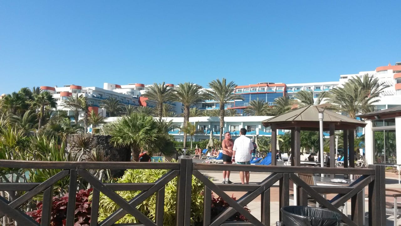 Blick Richtung Hotelanlage R2 Pajara Beach