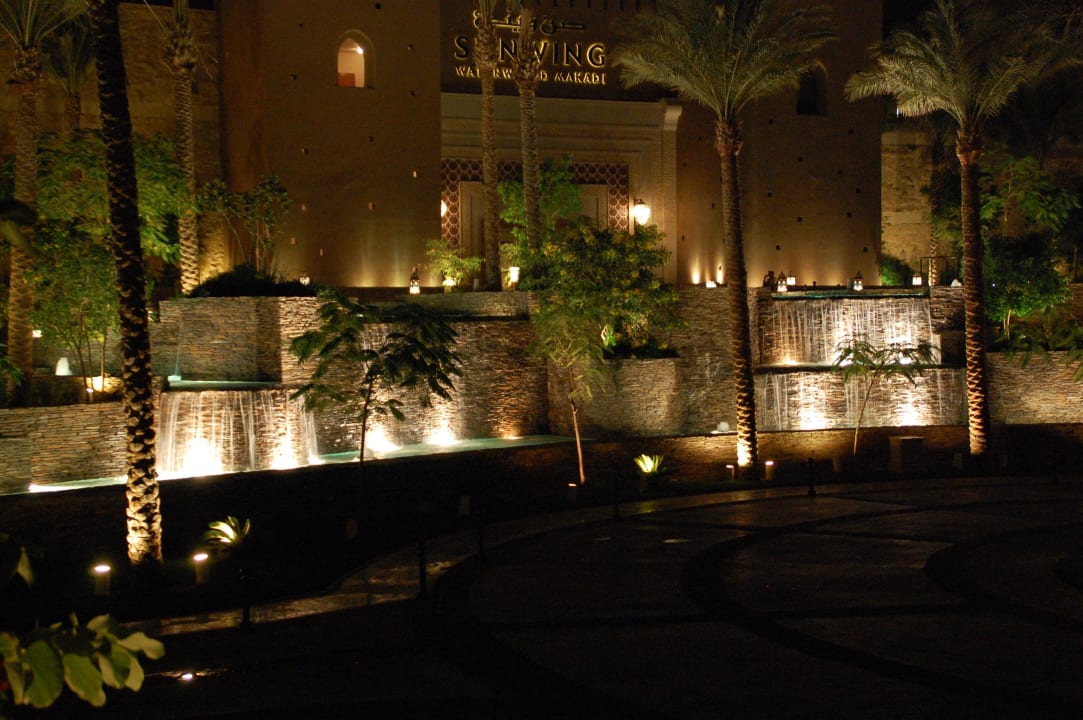 "Waterworld" schon am Eingang Grand Waterworld Makadi & Family Star Makadi