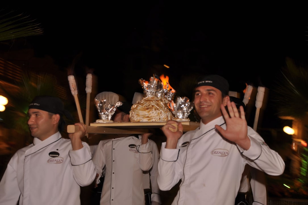 Türkische Nacht Alaska Eis Torte Dizalya Palm Garden