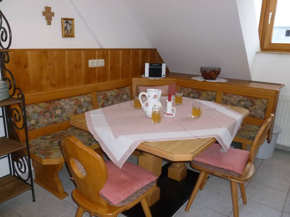 Sitzecke in der Hirtenstube Ferien am Land - Waldbauer