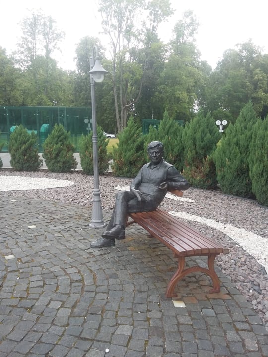 The front side of the hotel Grand Spa Lietuva - Hotel Lietuva