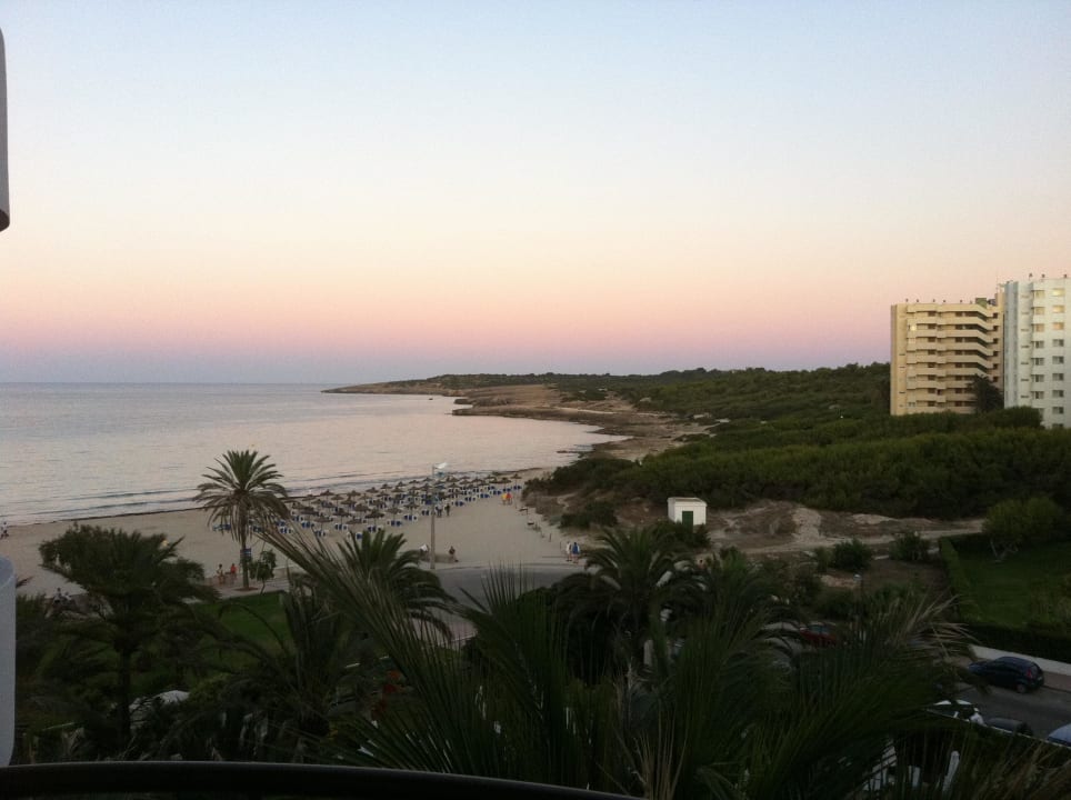 Ausblick 4. Etage Hipotels Dunas Cala Millor
