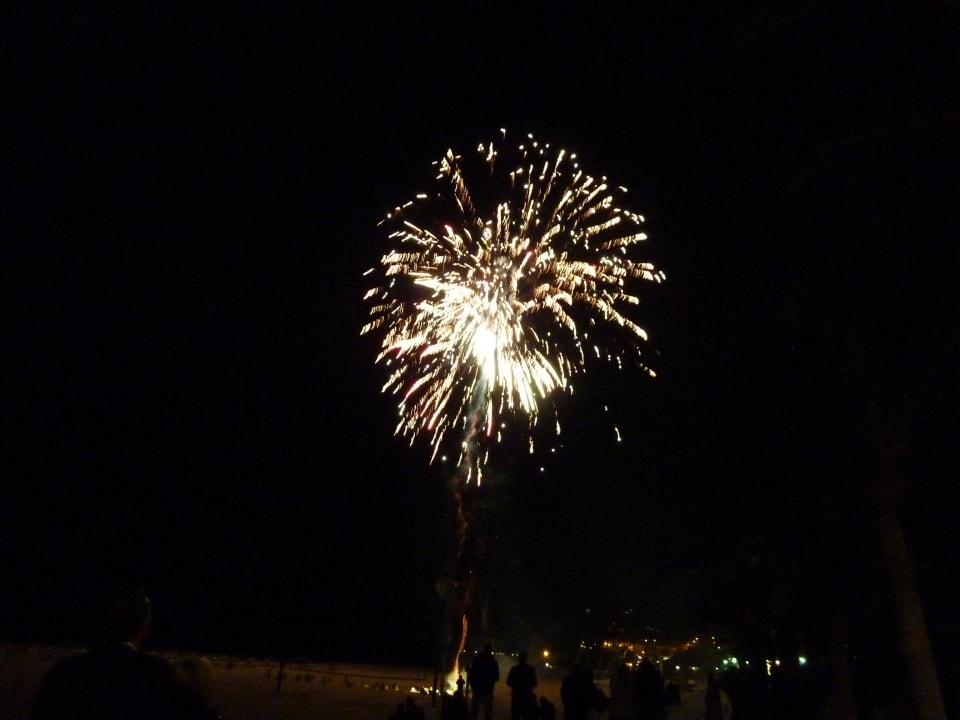 Feuerwerk am Strand  ROBINSON JANDIA PLAYA