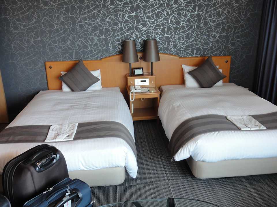 2 Einzelbetten Hotel Koraku Okayama