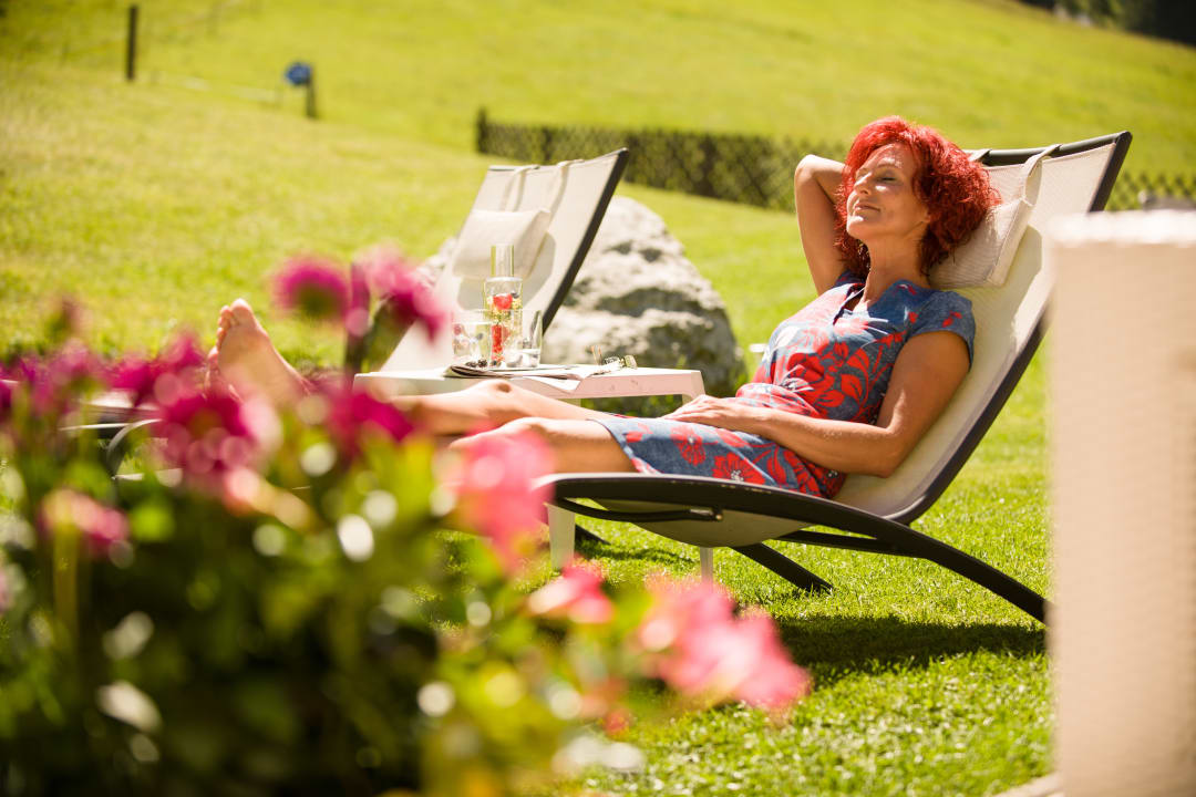 Gartenanlage Hotel Alpenhof
