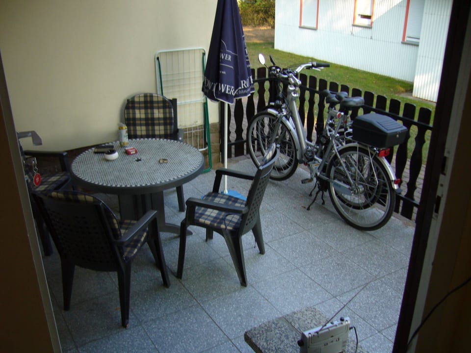 Terasse Ferienpark Heidenholz