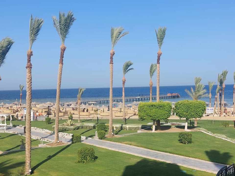 Ausblick Pickalbatros Palace Hotel-Port Ghalib