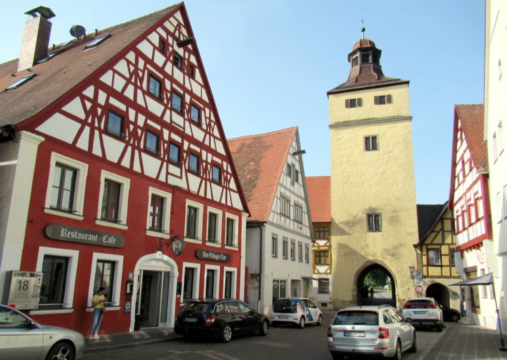 Außenansicht Hotel Garni Am Ellinger Tor