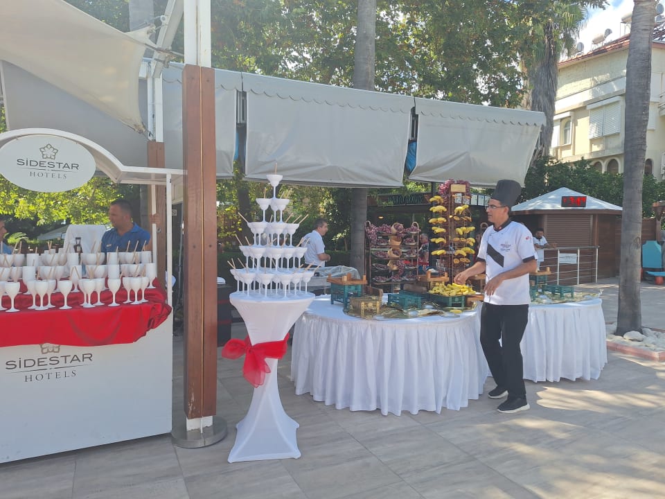 Pool Side Star Elegance