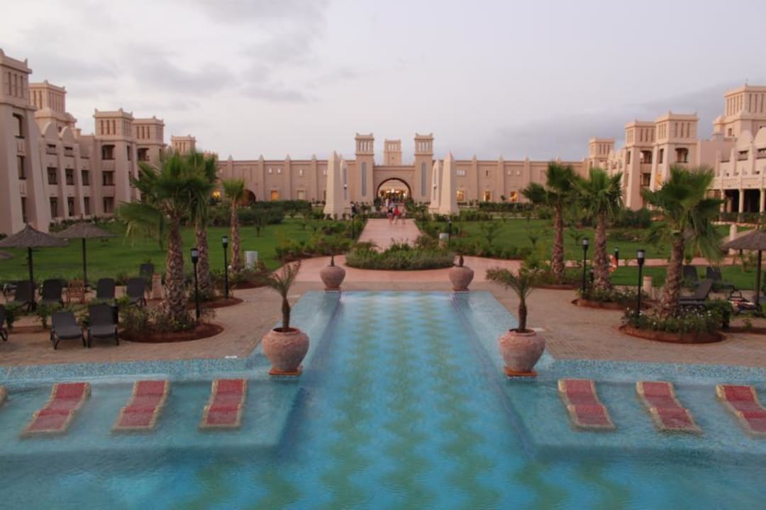 Ausblick vom Whirpool Hotel Riu Touareg