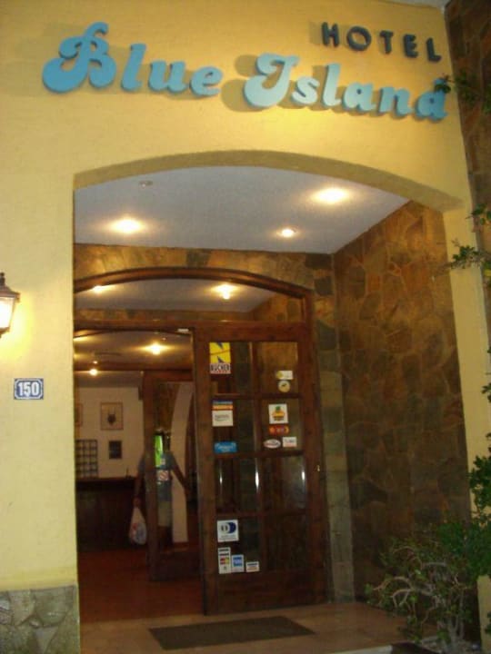 Eingang Hotel Blue Island