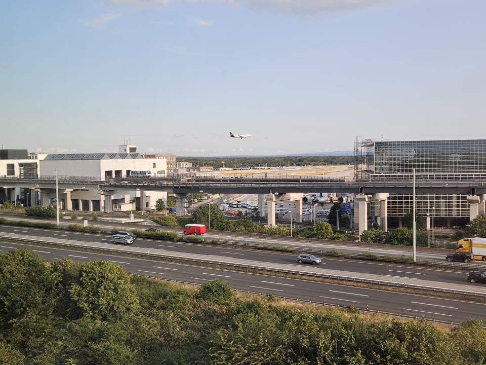 Ausblick b'mine Hotel Frankfurt Airport