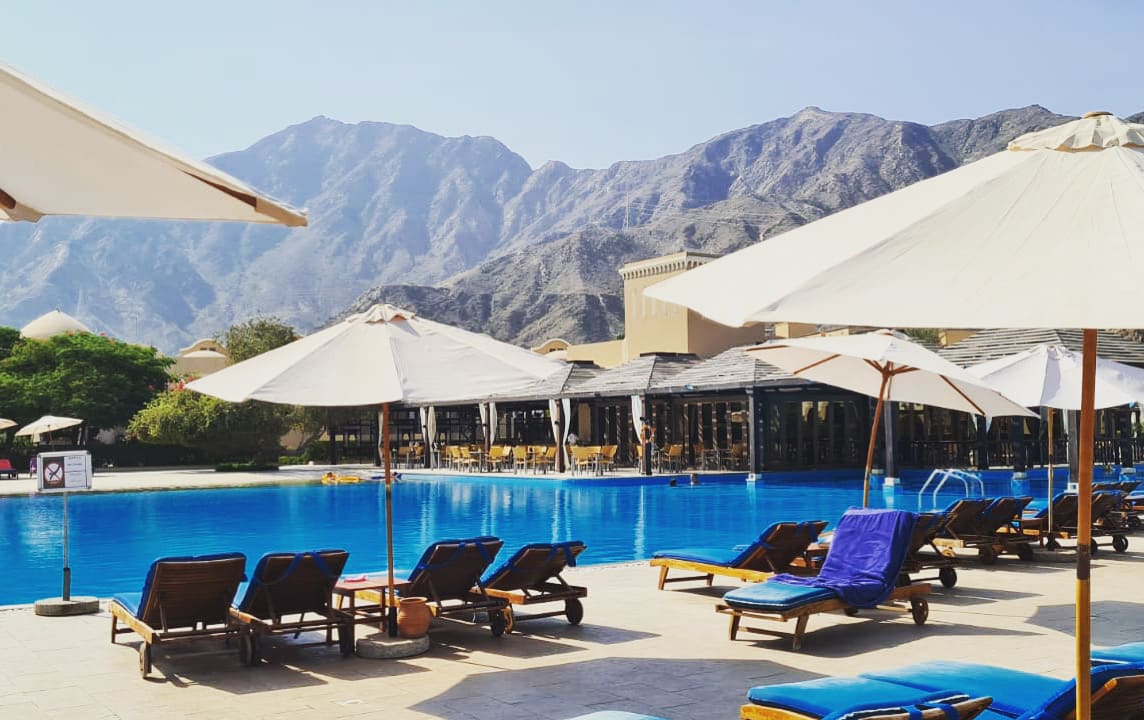 Pool Miramar Al Aqah Beach Resort