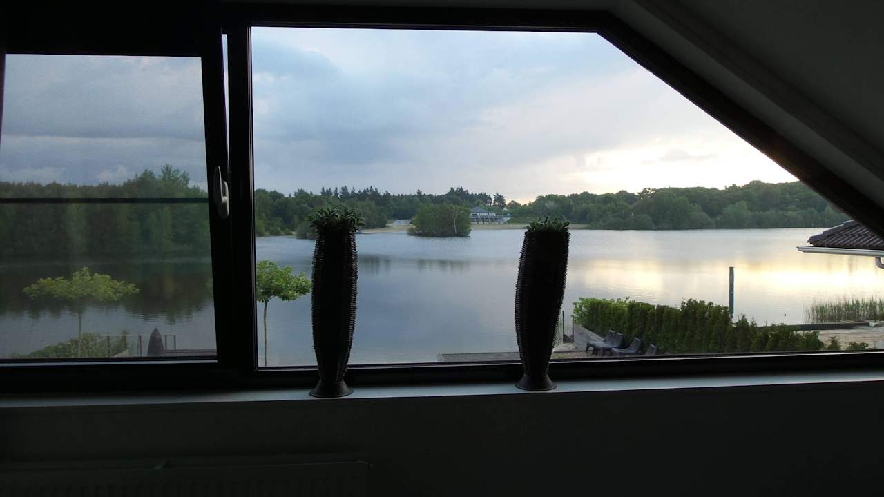 Ausblick vom Schlafzimmer Apartment Het mooiste huis van Twente