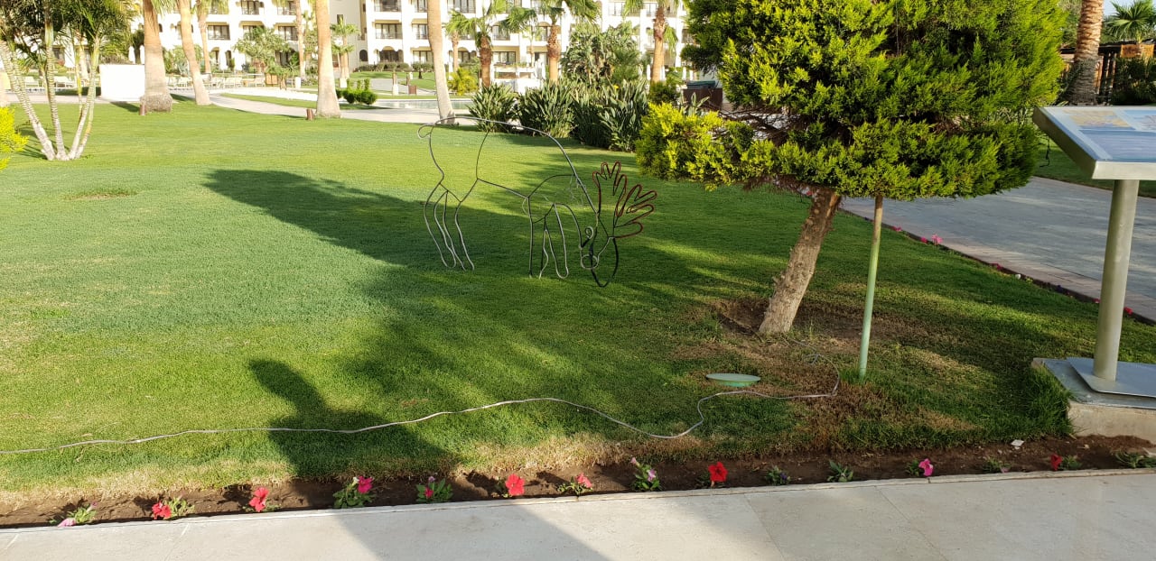 Gartenanlage Steigenberger ALDAU Beach Hotel