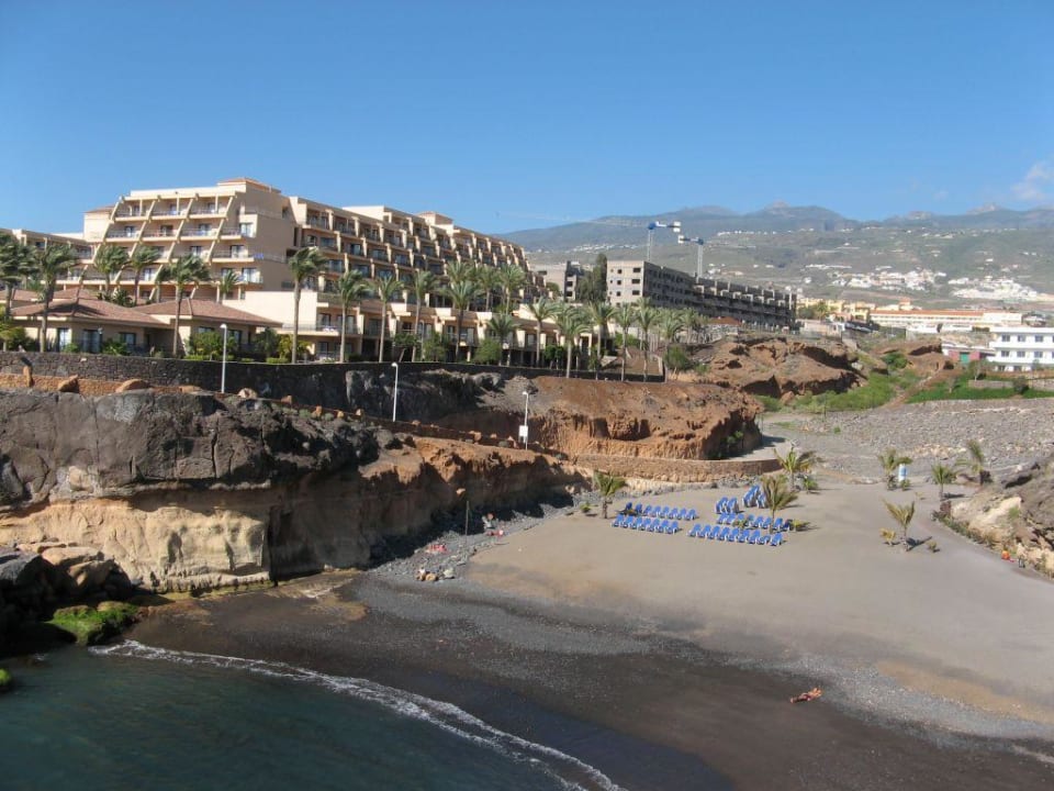 Der kleine Strand neben dem Hotel Hotel Riu Buenavista