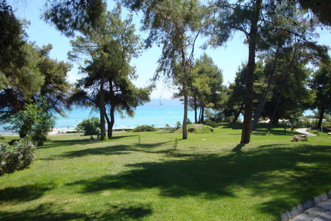 Blick zum Meer Aegean Melathron Thalasso Spa Hotel