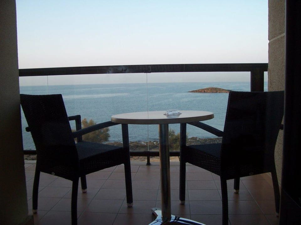 Unser morgendlicher Blick vom Bett aufs Meer AluaSoul Palma