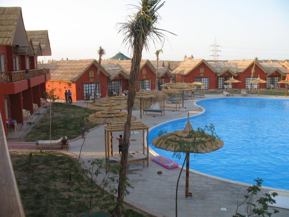 Zimmer Ausblick Pickalbatros Jungle Aqua Park Resort - Neverland Hurghada