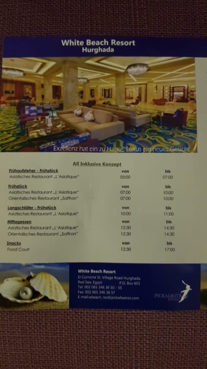 Sonstiges Pickalbatros White Beach Resort - Hurghada