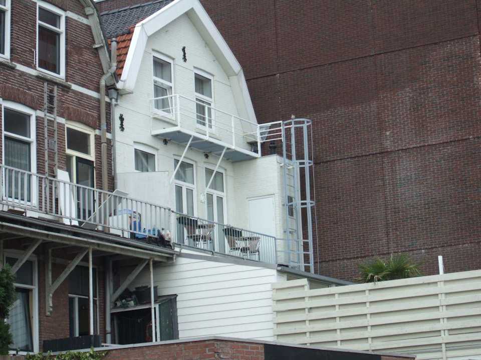 Hotel Boulevard von hinten Hotel De Ruyter