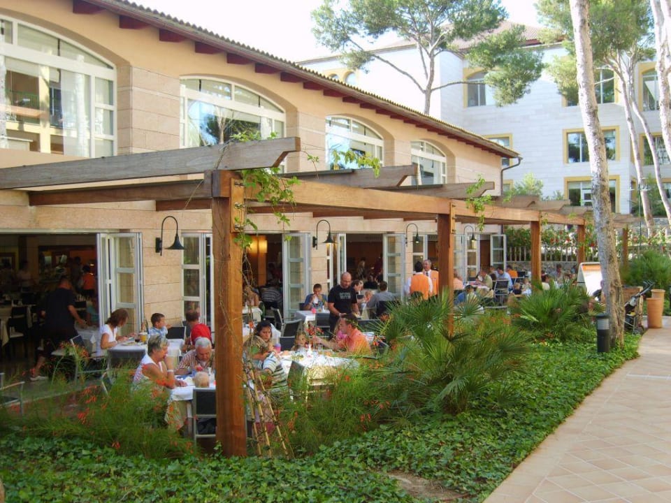 Das Restaurant der Parkgäste im Club Zafiro Cala Mesquida