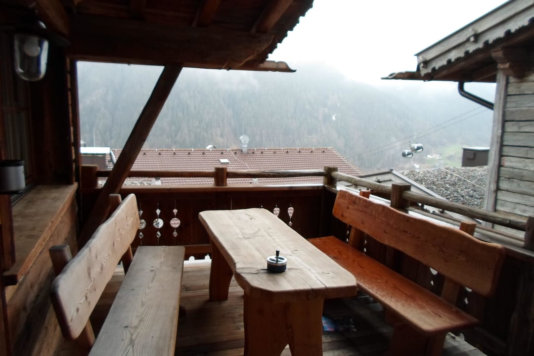 Balkon Grünwald Resort Sölden