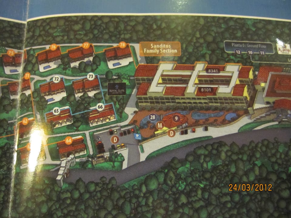 Übersicht Sandos Bild 3 Hacienda, dah. Riviera Sandos Playacar Beach Resort