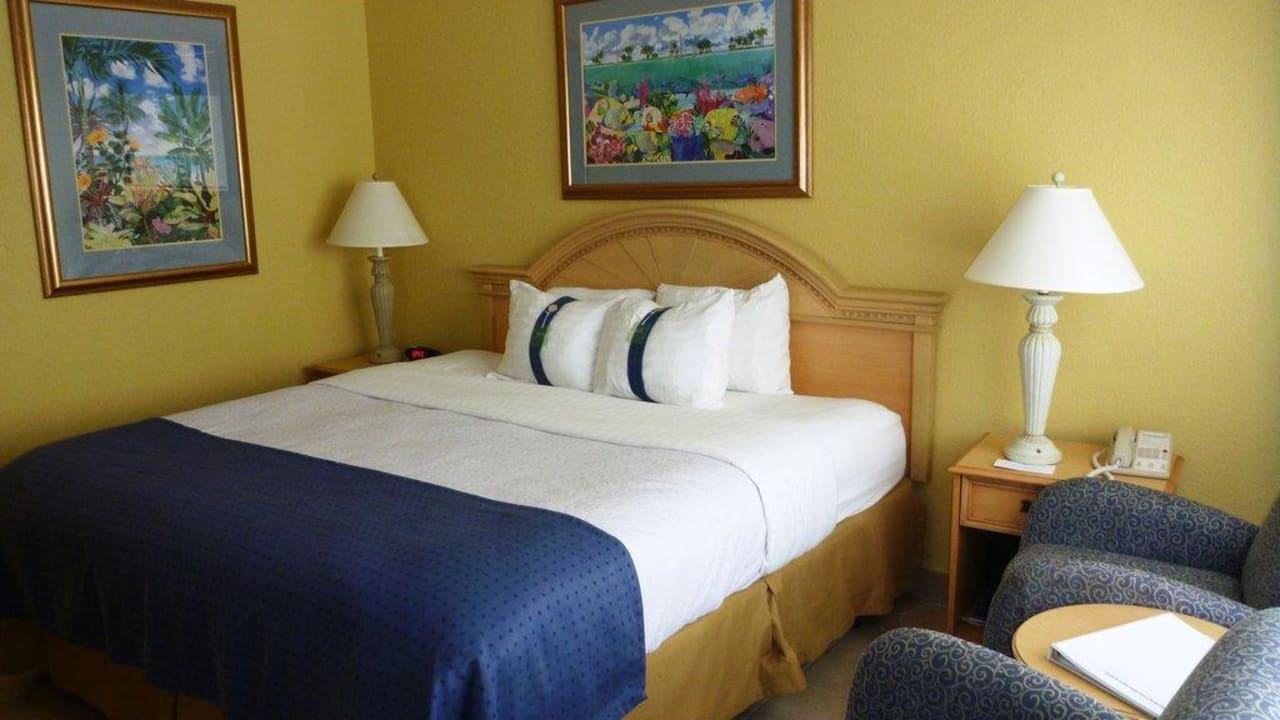 Der Schlafbereich Wyndham Garden Hotel Fort Myers Beach