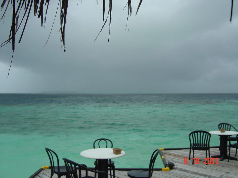 Böse Aussicht, nicht schlimm Adaaran Club Rannalhi - All Inclusive