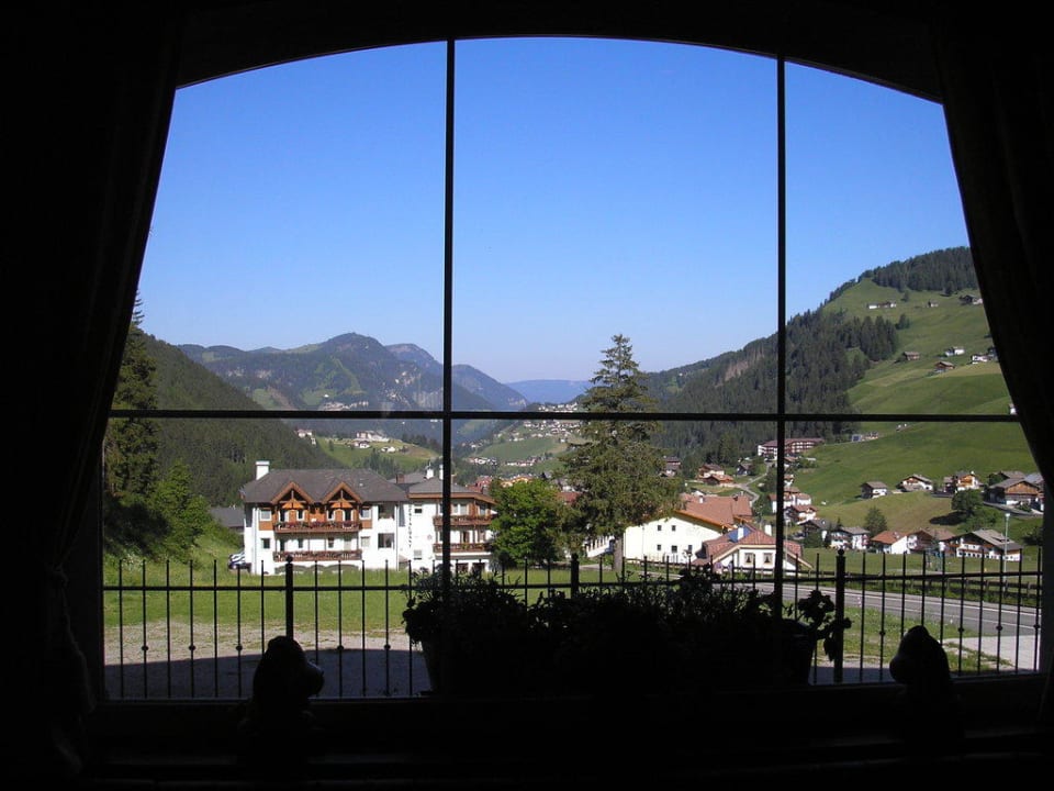 View from dining room Hotel Continental