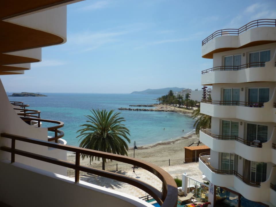 Uitzicht vanaf Balkon! Apartments Mar y Playa I