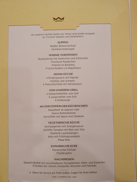 Gastro Hotel Riu Palace Maspalomas Adults Only