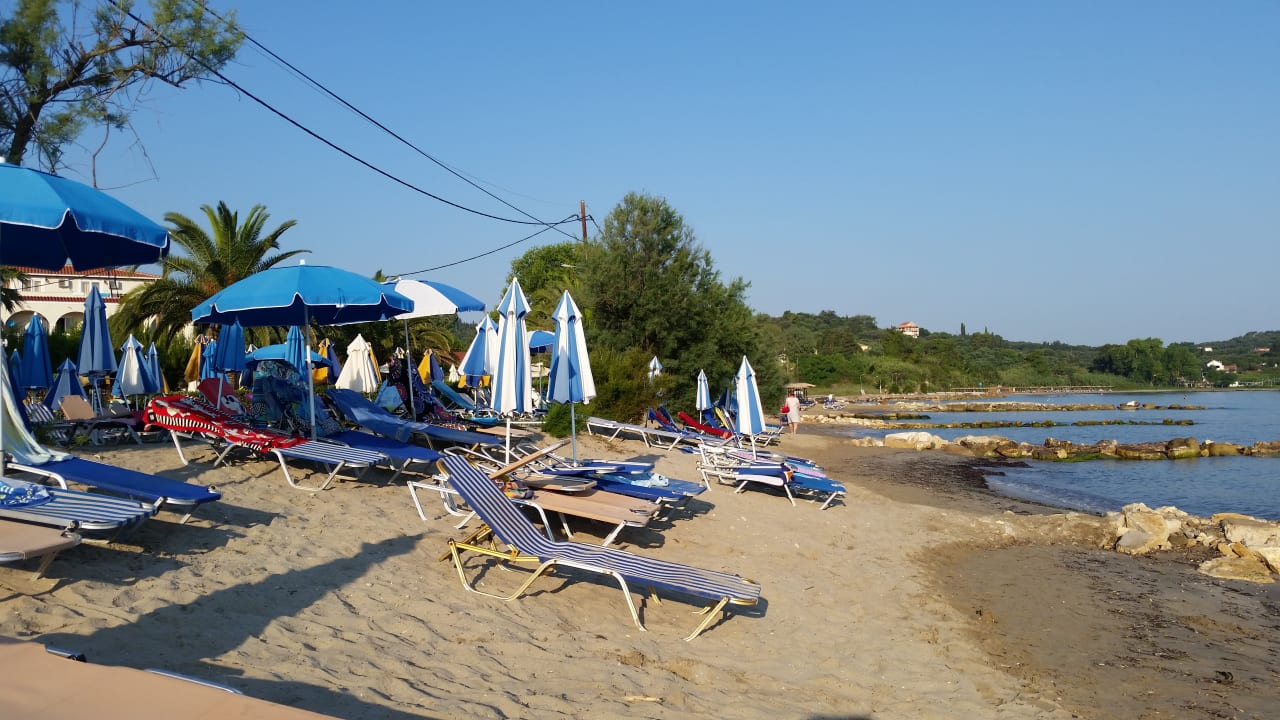 "Strand" Hotel Angela Beach (Roda) • HolidayCheck (Korfu | Griechenland)